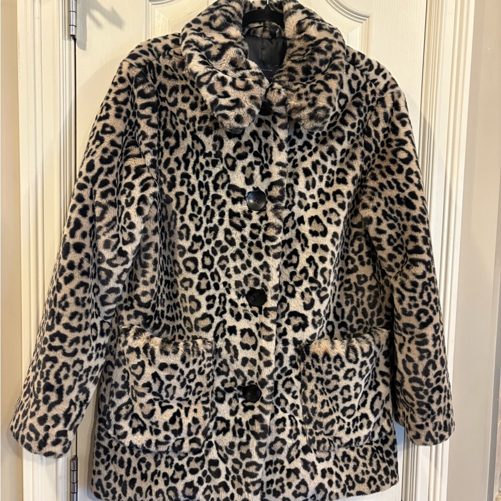 Marks & Spencer Leopard Print Coat